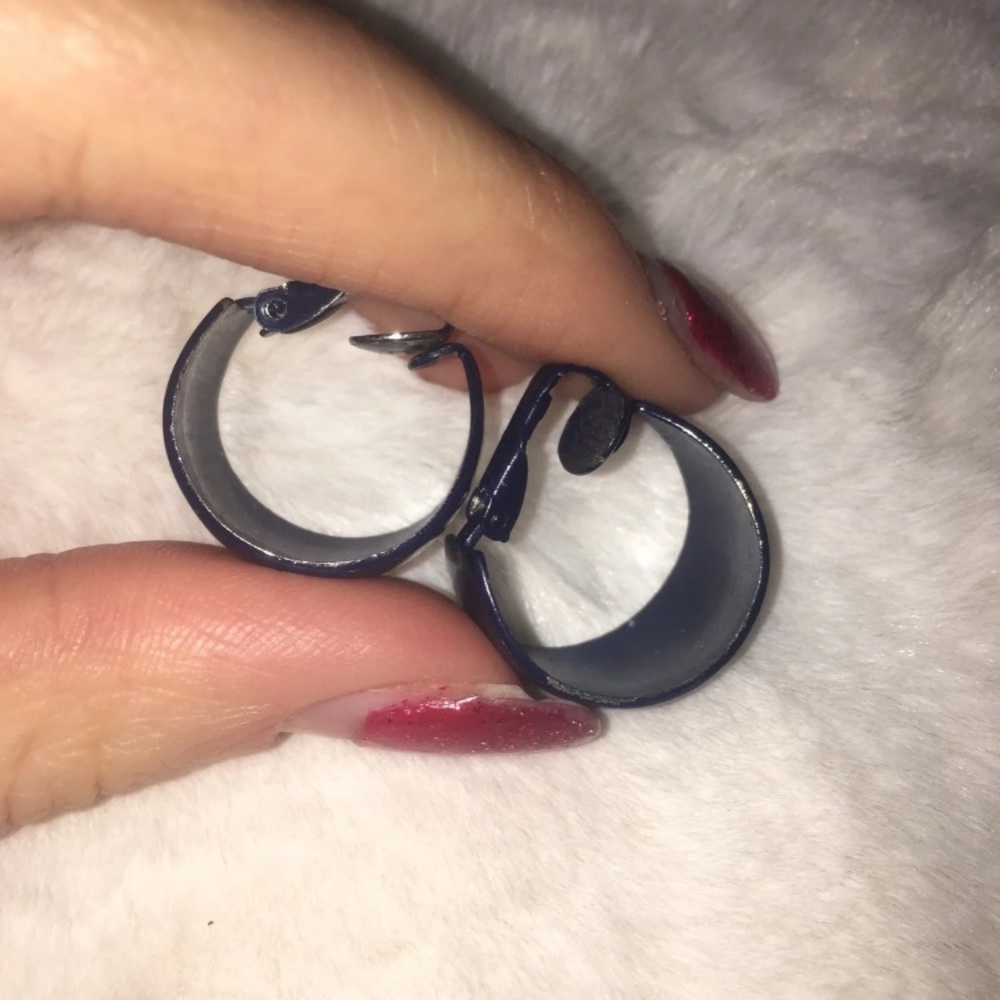 Hoop earrings